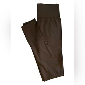 Sofra Brown Leggings – One Size (Fits S–XL)